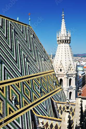 Photo: Stephen's Cathedral (Stephansdom) in Vienna, Austria Stephen's Cathedral (Stephansdom) in Vienna, Austria