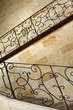 Immobilier, escalier, patrimoine, palais, fer forgé, ferronerie