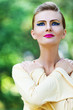lone woman crossed arms