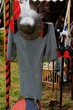 Ritterhelm mit Kettenhemd