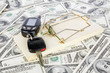 Car keys and money