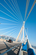 suspension bridge crossing Corinth Gulf strait, Greece suspension bridge crossing Corinth Gulf strait, Greece