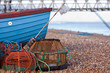 Fishing boat and pots