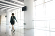 office people in motion blur