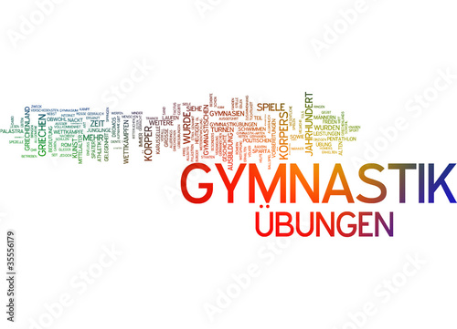 Illustration: Gymnastik Gymnastik