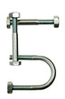 The number 5 made from nuts and bolts.