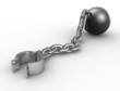 Ball with chain