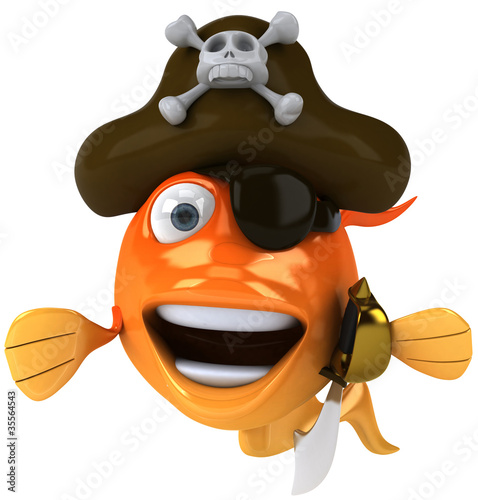 Illustration: Poisson pirate Poisson pirate