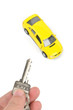 Toy car and lock Toy car and lock