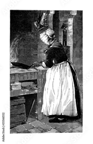 Illustration: Peasant Cooking Peasant Cooking