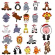 Cute Christmas Animal Set