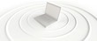 Wireless laptop sending WI-FI signal