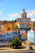 Beautiful view of Lisbon old city, Portugal