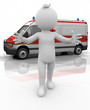 Illustration: ambulanz ambulanz