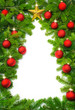 Kreativer Rahmen "Weihnachtsbaum"