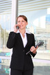 Pretty Business Woman at Office