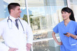 Man and Woman Medical Team