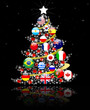 Christmas tree , peace in the world