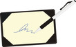 jotter and pen - signature jotter and pen - signature
