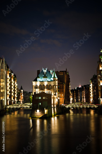 Illustration: Hamburg Hafen city Hamburg Hafen city