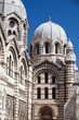 Detail of Marseille cathedral in France