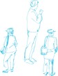 sketch of fellow dark blue by a pencil sketch of fellow dark blue by a pencil