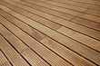 terrasse ipé en diagonale