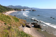 Oregon coast pacific northwest cliffs & beaches.