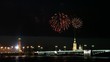 Fireworks over Peter and Paul fortress