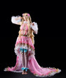 Young girl posing in fairy-tale cosplay costume Young girl posing in fairy-tale cosplay costume