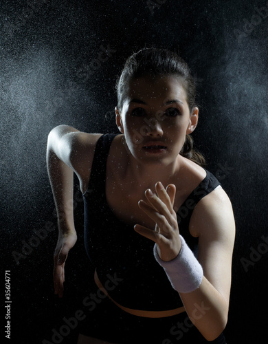 Photo: girl in sport girl in sport