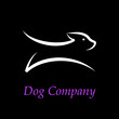 Vektor: Logo Dog running # Vector Logo Dog running # Vector