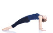 Yoga purvottanasana pose