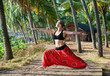Yoga virabhadrasana II warrior pose Yoga virabhadrasana II warrior pose