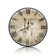 Old Clock on white background Old Clock on white background