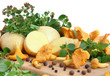 Mushrooms with potatos
