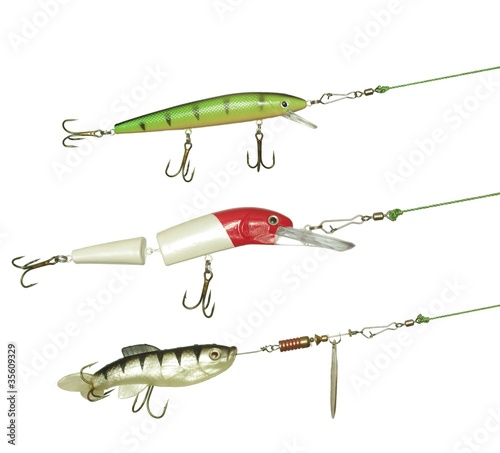 Photo: three angling baits for fishing three angling baits for fishing
