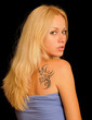 Girl with a tattoo