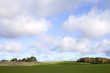 Land and sky.