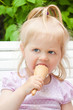 Photo: Baby eating ice cream Baby eating ice cream