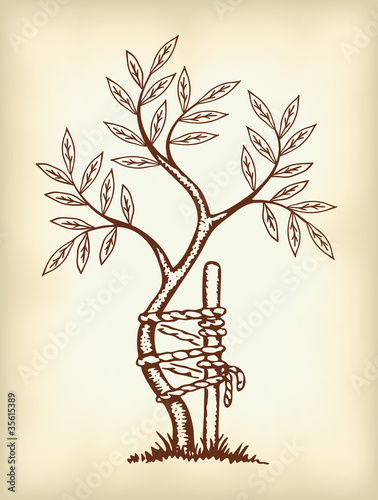 Vector: The symbol of orthopedics and traumatology. The symbol of orthopedics and traumatology.