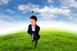 Young businessman outdoor