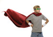 Child Dressing up as a Super Hero