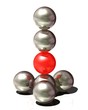 Abstract symbol - spheres Abstract symbol - spheres