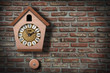 Foto: Cuckoo Clock on wall. Cuckoo Clock on wall.