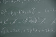 Advanced Physics computations on a chalkboard