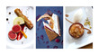 Desserts, gastronomie, gâteau, pâtisserie, glace, sucre