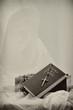 Rosary Laying on a Missal