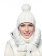 girl in winter clothes