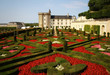 Garten vom Schloß Villandry in der Touraine